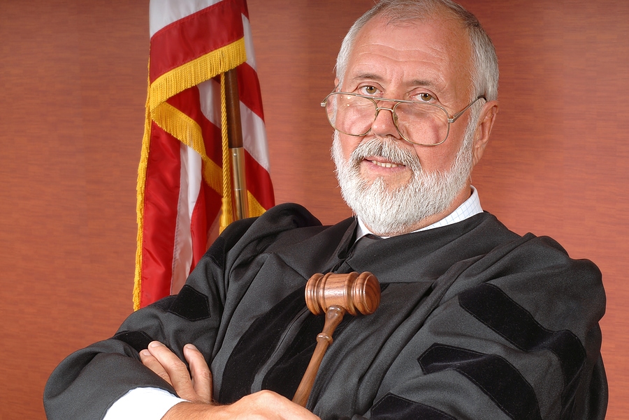 A judge representing self-judgment