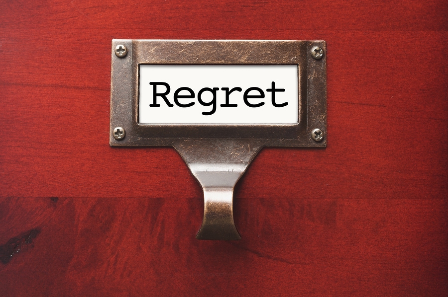Do You Choose Your Regrets?