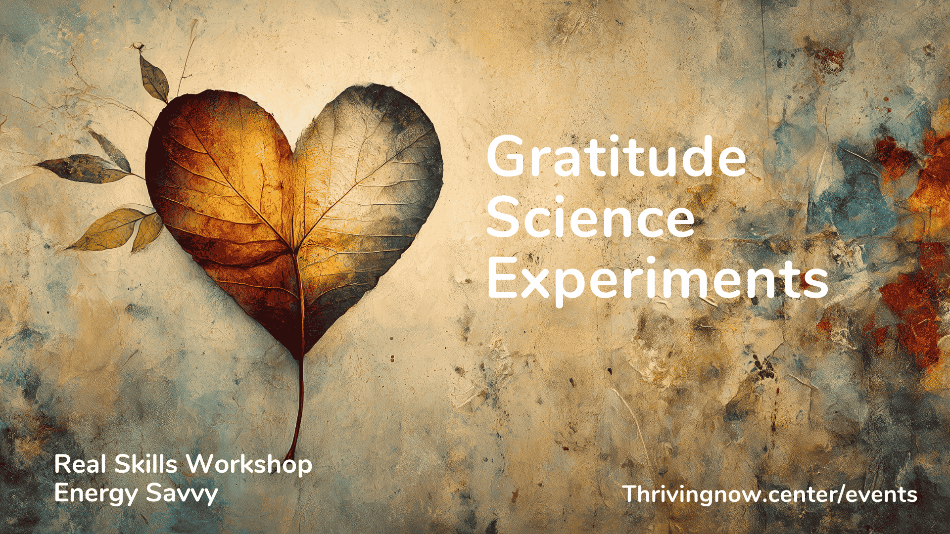 Gratitude Science Experiments
