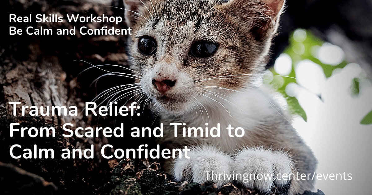 Trauma Relief – From Scared and Timid to Calm and Confident