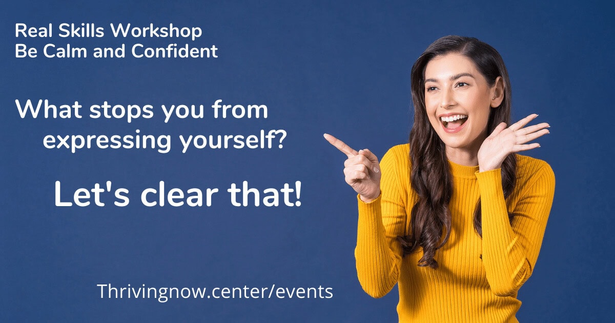 What stops you from expressing yourself? Let’s Clear That!