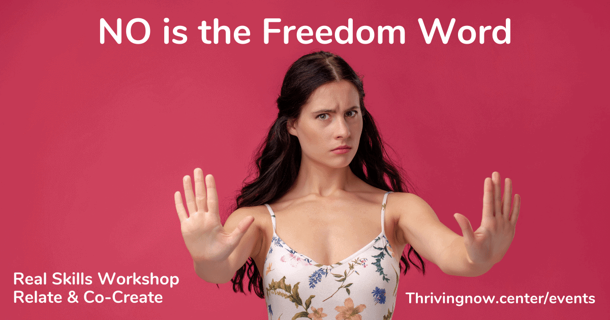 NO is the Freedom Word